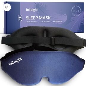 TWO! NEW Full Eight Sleep Masks Light Blocking.